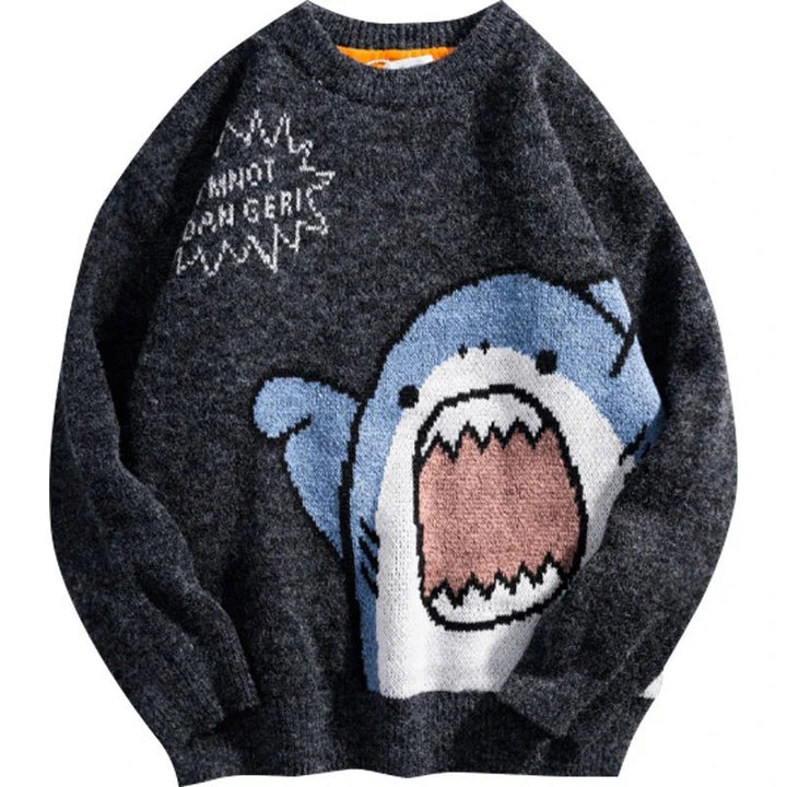 Chomp Scare Knit Sweater - Weston Fletcher