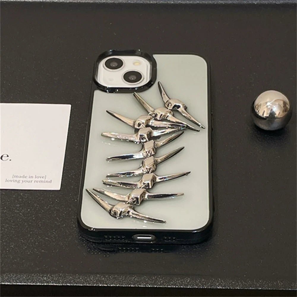 Chrome Spine iPhone Case - Weston Fletcher