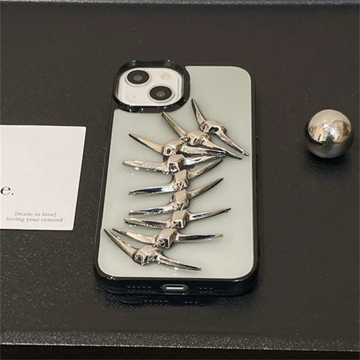 Chrome Spine iPhone Case - Weston Fletcher