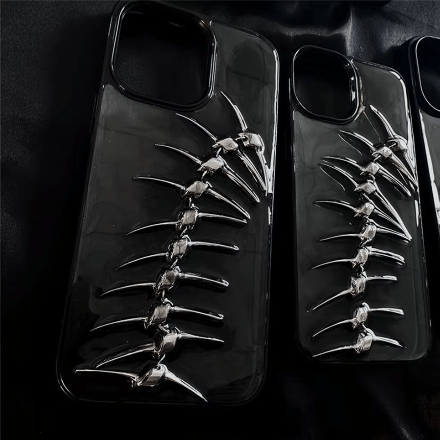 Chrome Spine iPhone Case - Weston Fletcher