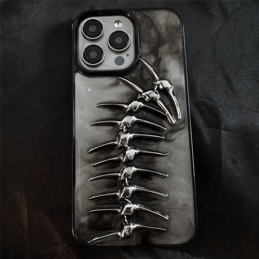Chrome Spine iPhone Case - Weston Fletcher