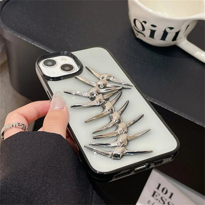 Chrome Spine iPhone Case - Weston Fletcher