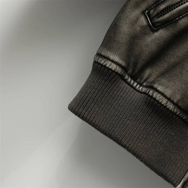 Cityscape Leather Jacket - Weston Fletcher