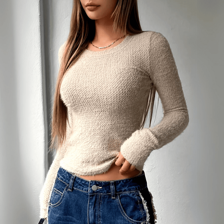 Contour Knit Sweater - Weston Fletcher