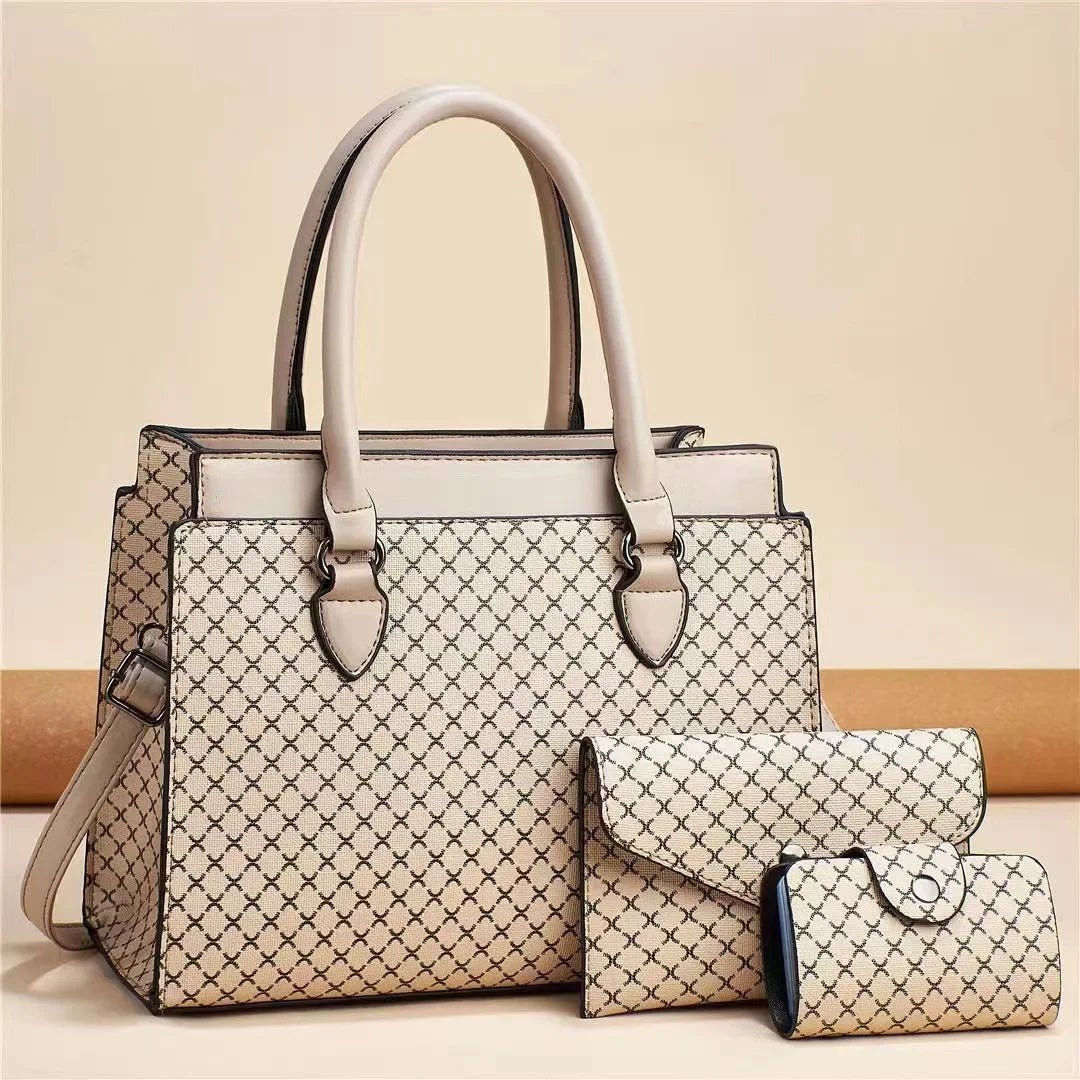 Cordelle Monogram Handbag Set - Weston Fletcher