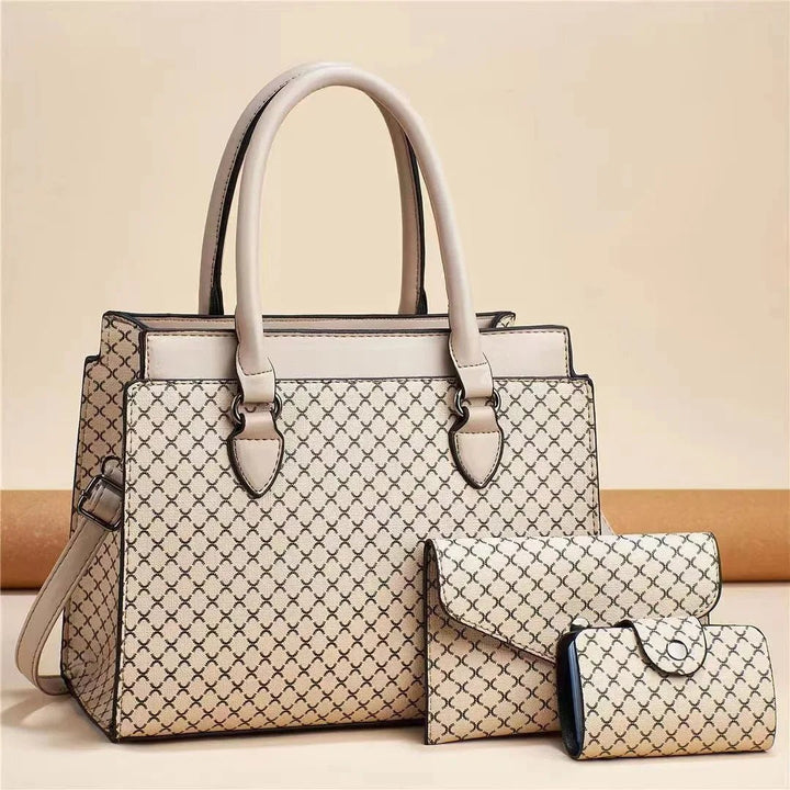 Cordelle Monogram Handbag Set - Weston Fletcher