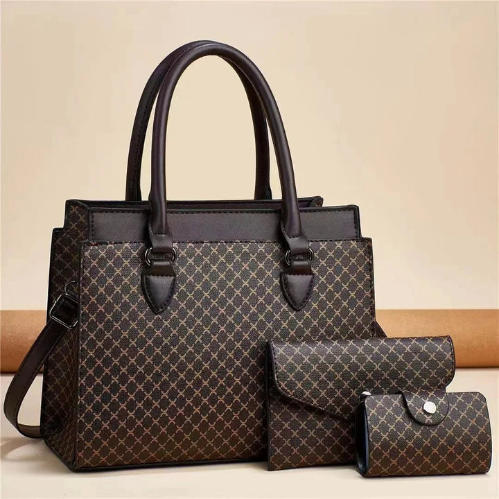 Cordelle Monogram Handbag Set - Weston Fletcher