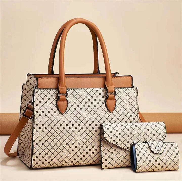 Cordelle Monogram Handbag Set - Weston Fletcher