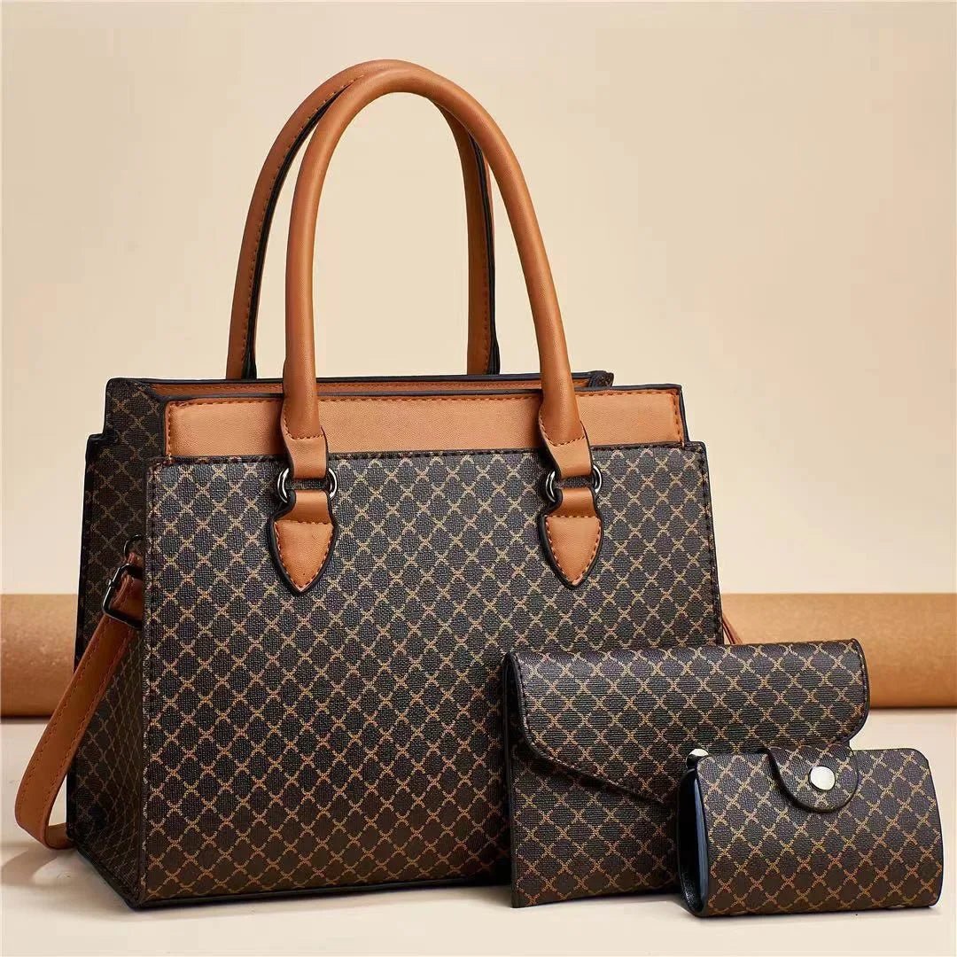 Cordelle Monogram Handbag Set - Weston Fletcher
