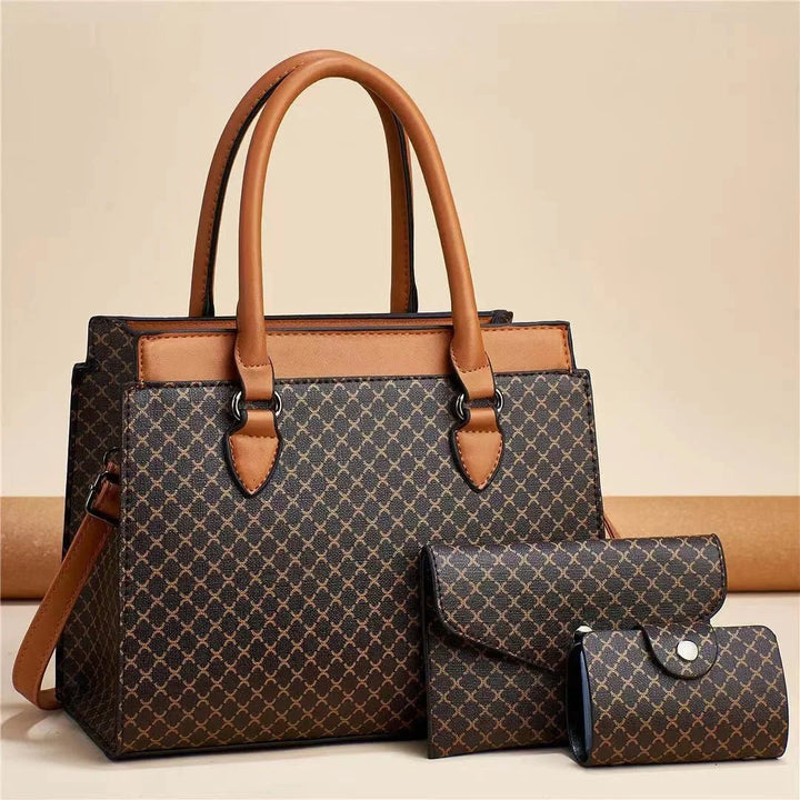Cordelle Monogram Handbag Set - Weston Fletcher