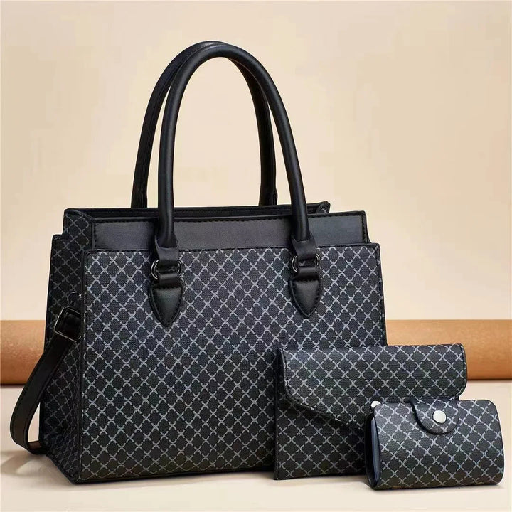 Cordelle Monogram Handbag Set - Weston Fletcher