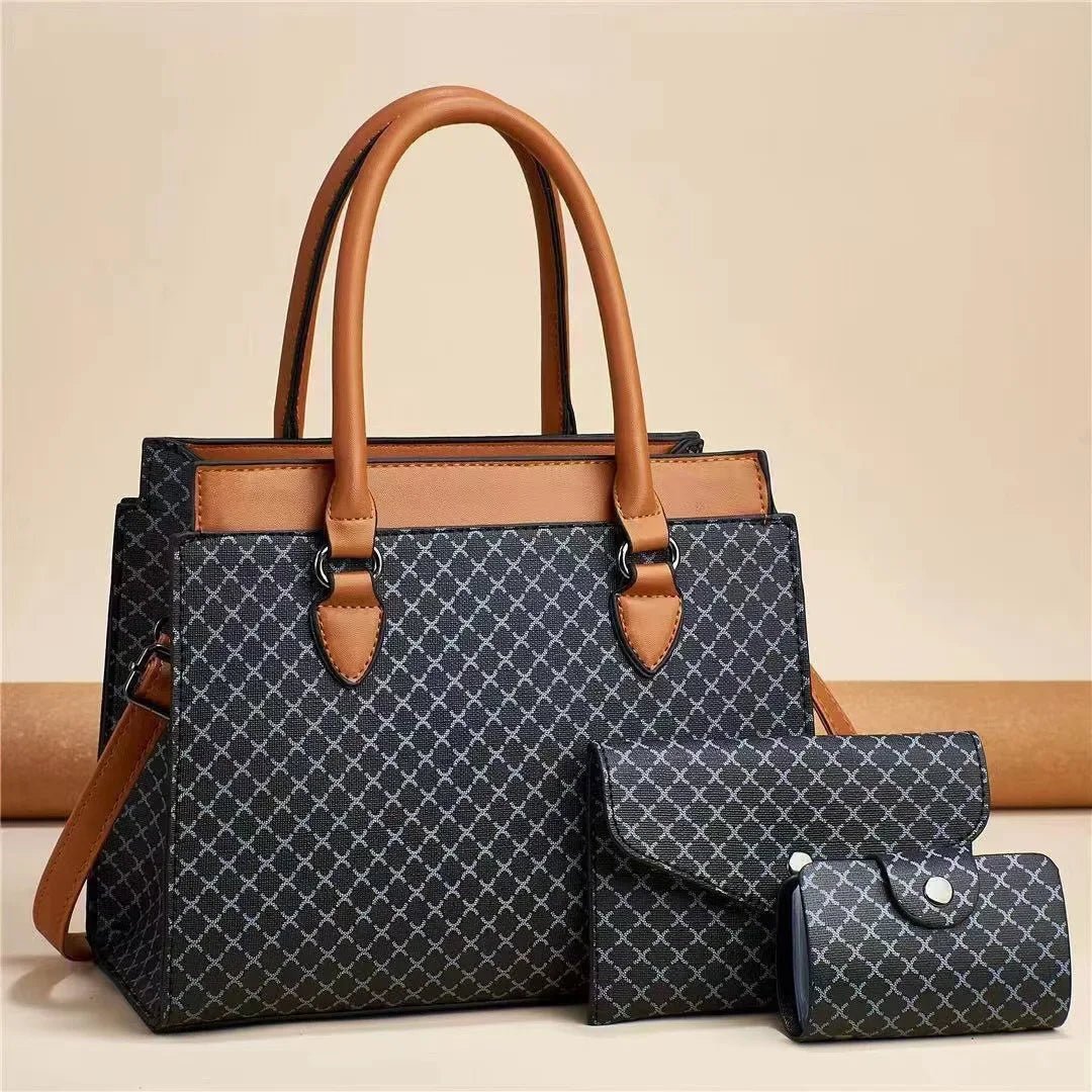 Cordelle Monogram Handbag Set - Weston Fletcher