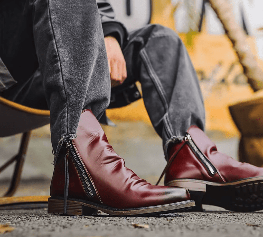 Crimson Mesa Leather Boots - Weston Fletcher