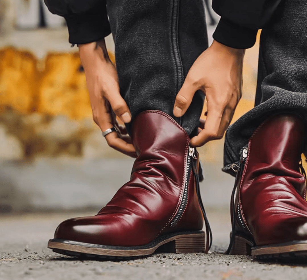 Crimson Mesa Leather Boots - Weston Fletcher