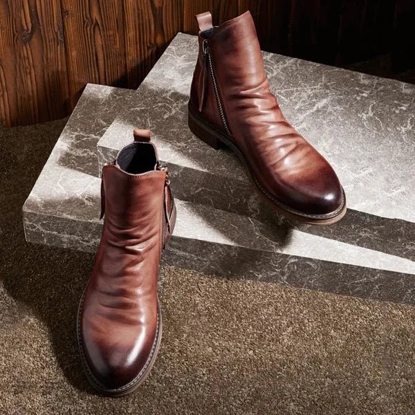 Crimson Mesa Leather Boots - Weston Fletcher