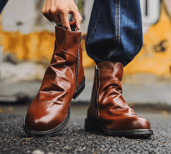 Crimson Mesa Leather Boots - Weston Fletcher