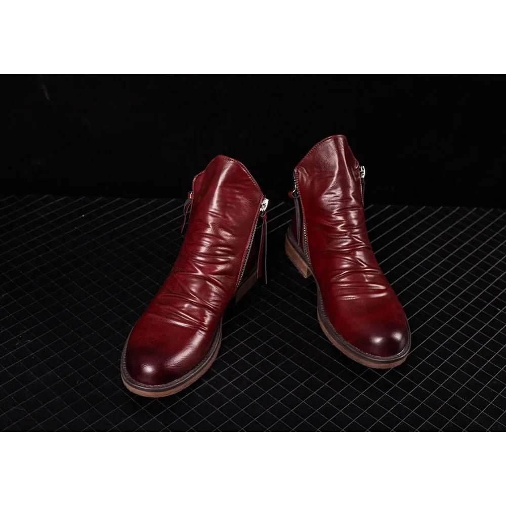 Crimson Mesa Leather Boots - Weston Fletcher