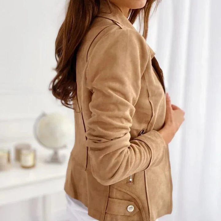 Darian Matte Suede Jacket - Weston Fletcher