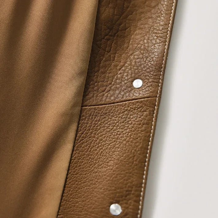 Dax Moto Leather Lapel Jacket - Weston Fletcher