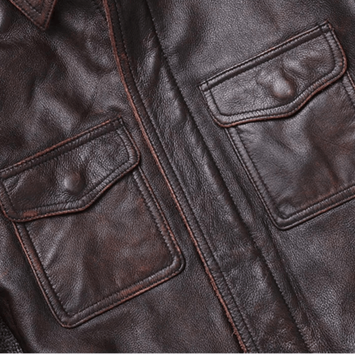 Deadlight Rider Genuine Leather Jacket - Weston Fletcher