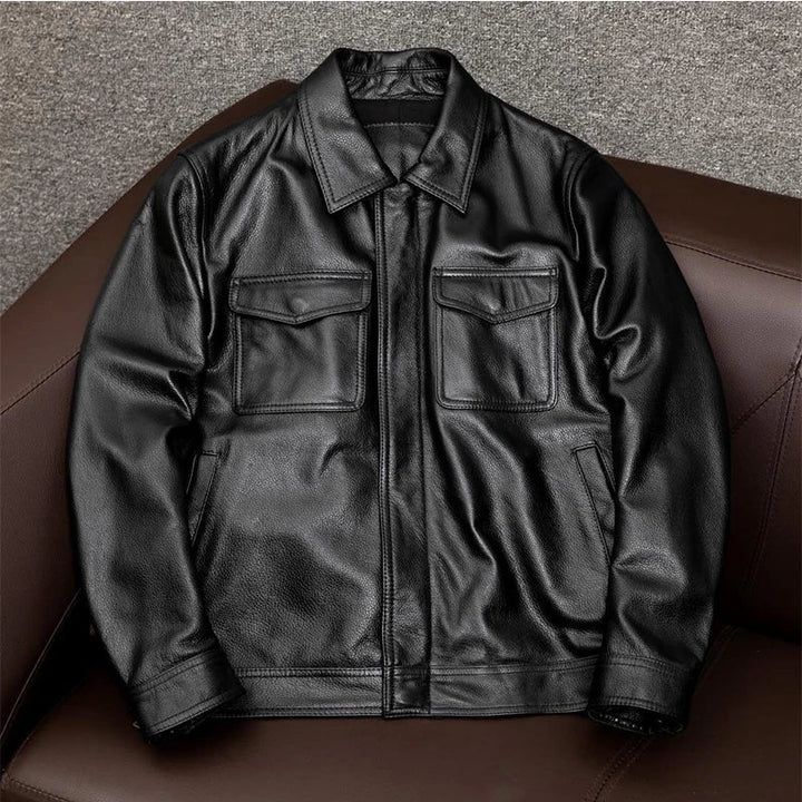 Deadlight Rider Genuine Leather Jacket - Weston Fletcher