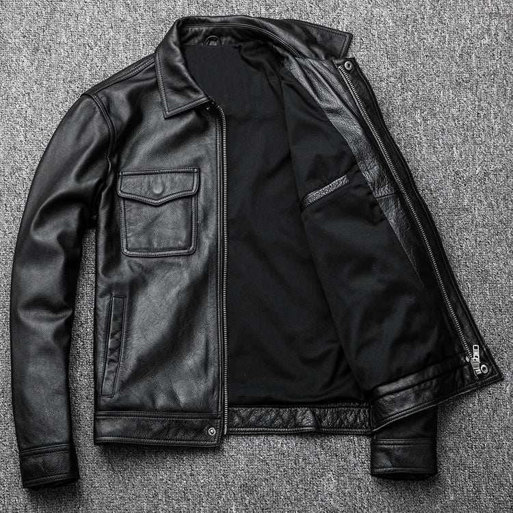 Deadlight Rider Genuine Leather Jacket - Weston Fletcher