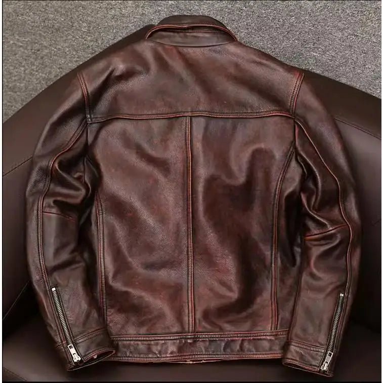 Deadlight Rider Genuine Leather Jacket - Weston Fletcher
