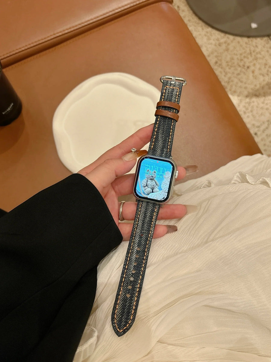 Denim Debut Apple Watch Strap - Weston Fletcher
