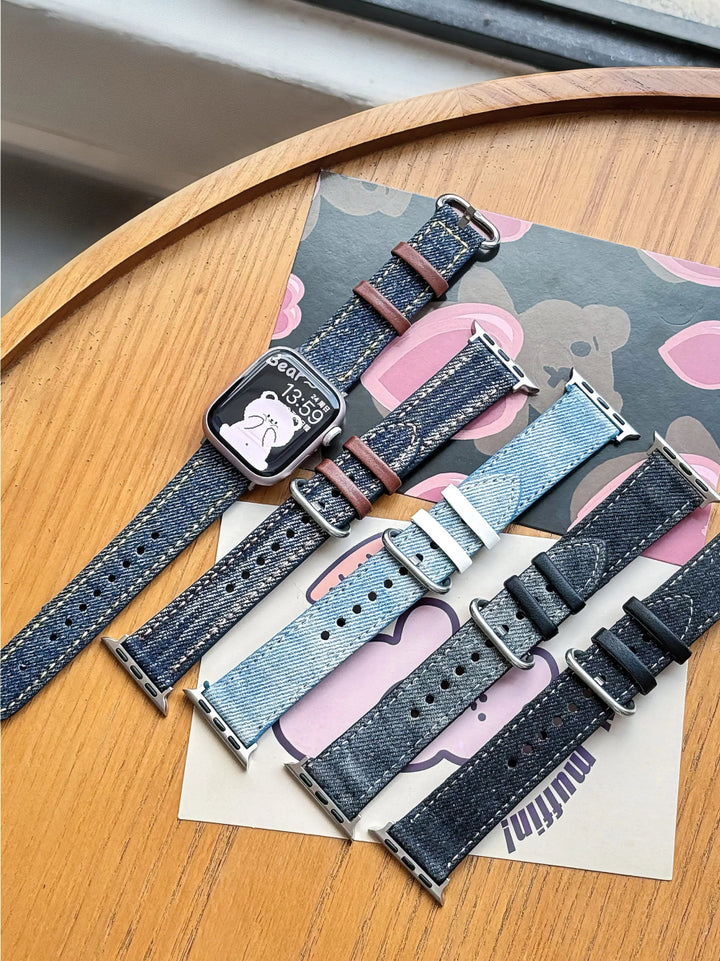 Denim Debut Apple Watch Strap - Weston Fletcher