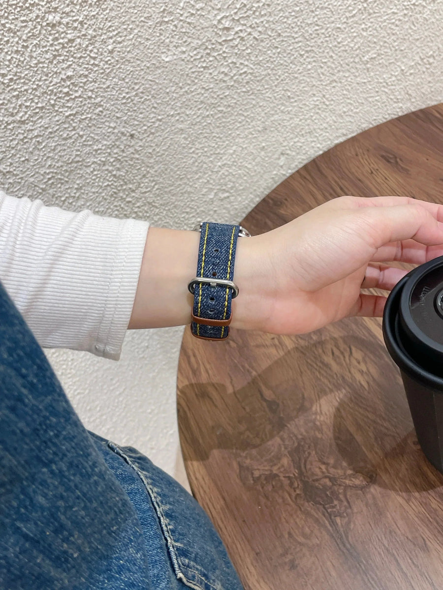 Denim Debut Apple Watch Strap - Weston Fletcher