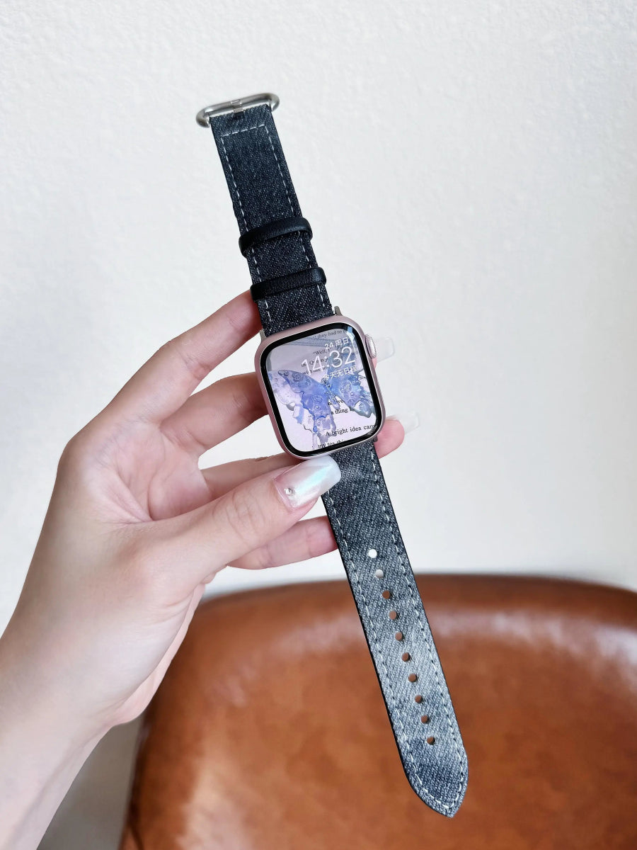 Denim Debut Apple Watch Strap - Weston Fletcher