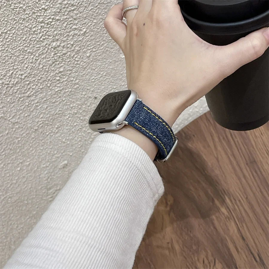 Denim Debut Apple Watch Strap - Weston Fletcher