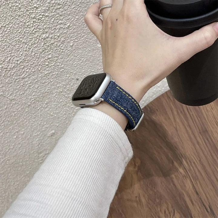 Denim Debut Apple Watch Strap - Weston Fletcher
