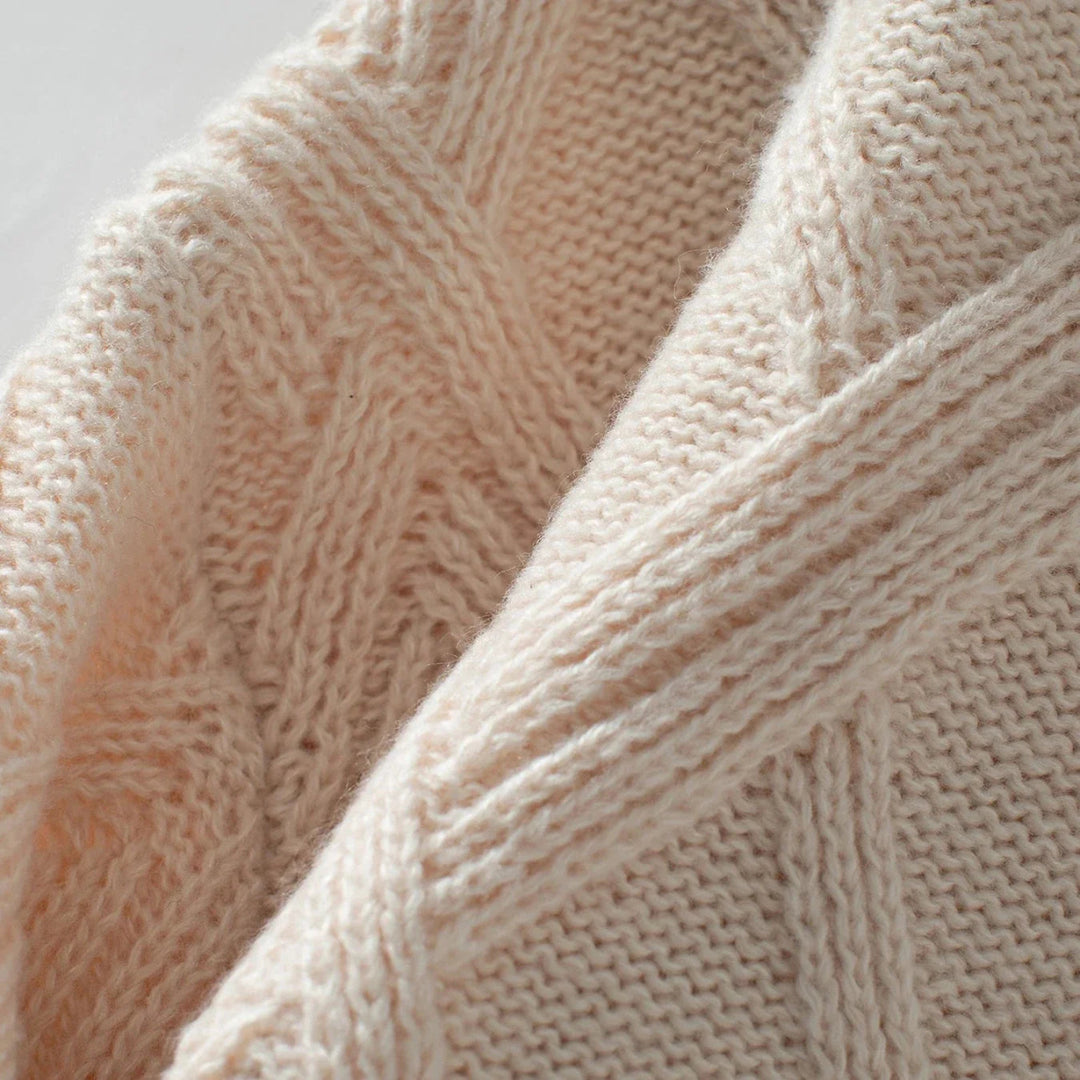 Diana Diamond Knit Sweater - Weston Fletcher