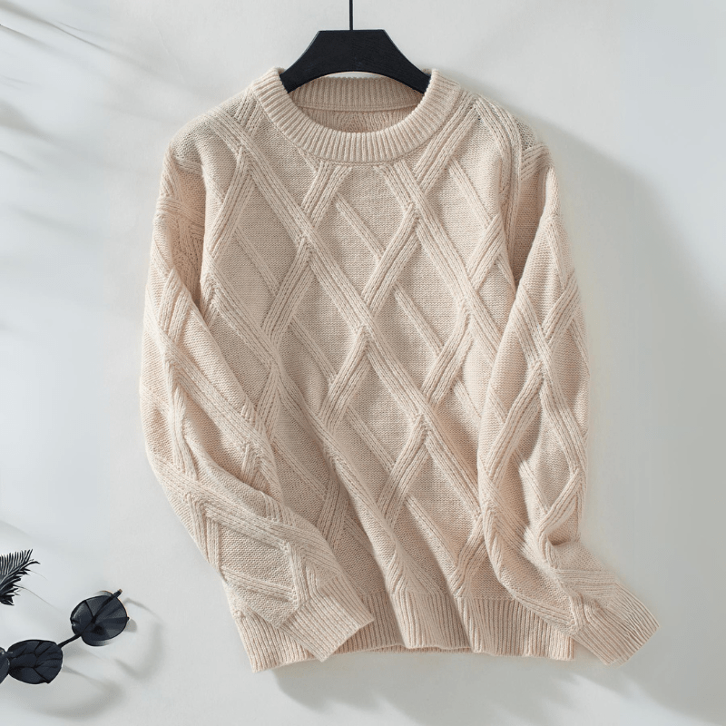 Diana Diamond Knit Sweater - Weston Fletcher