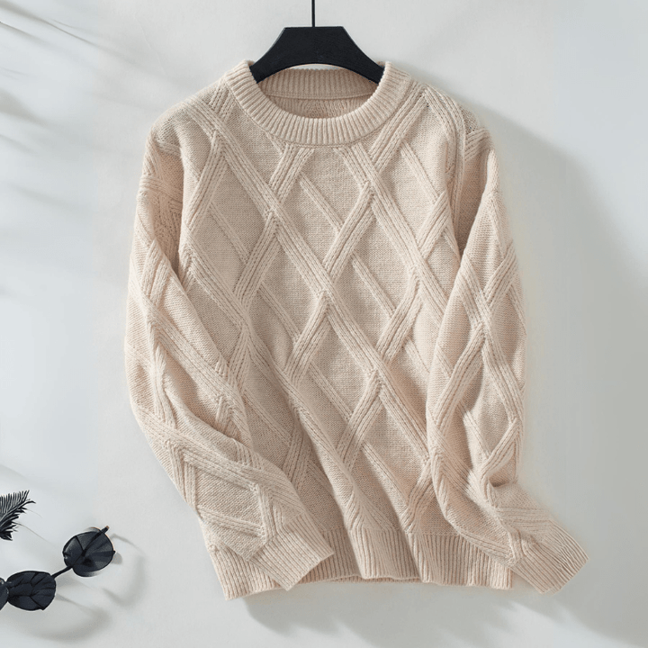 Diana Diamond Knit Sweater - Weston Fletcher