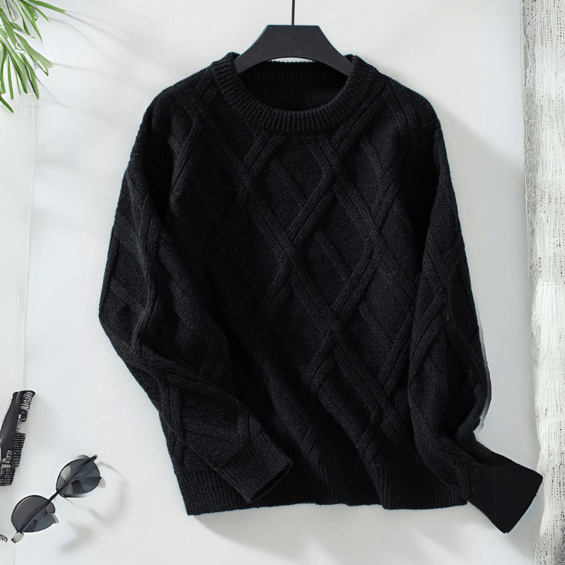 Diana Diamond Knit Sweater - Weston Fletcher