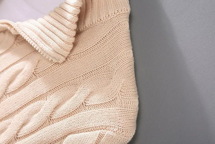 Didier 100% Cotton Cable Knit Sweater - Weston Fletcher