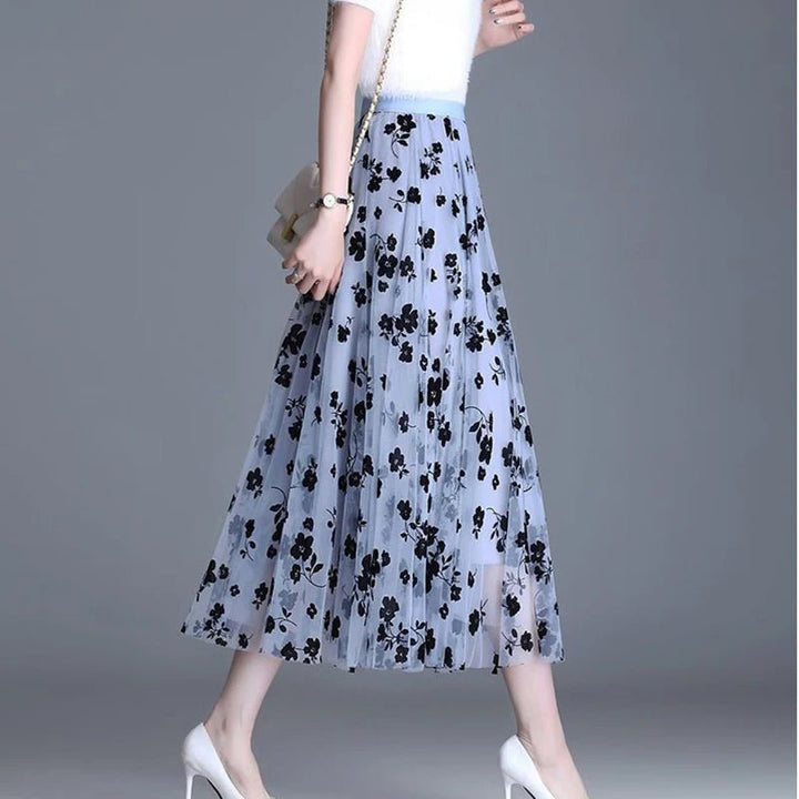 Ebon Lace Meadow Skirt - Weston Fletcher