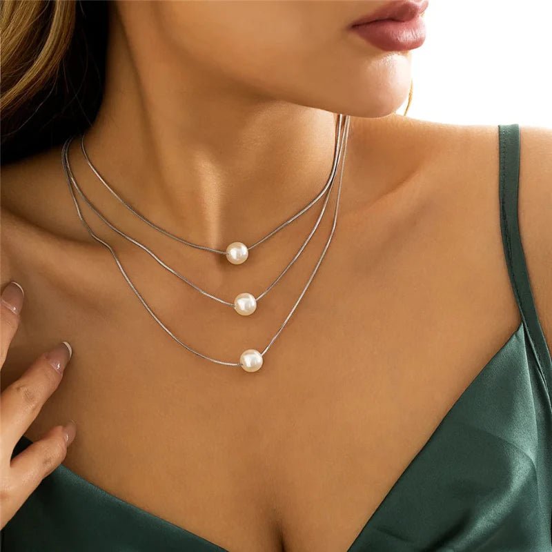 Éclisse Fade Pearl Necklace - Weston Fletcher
