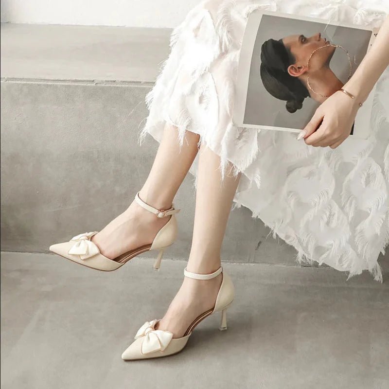 Élan D’Or Bow Stilletos - Weston Fletcher