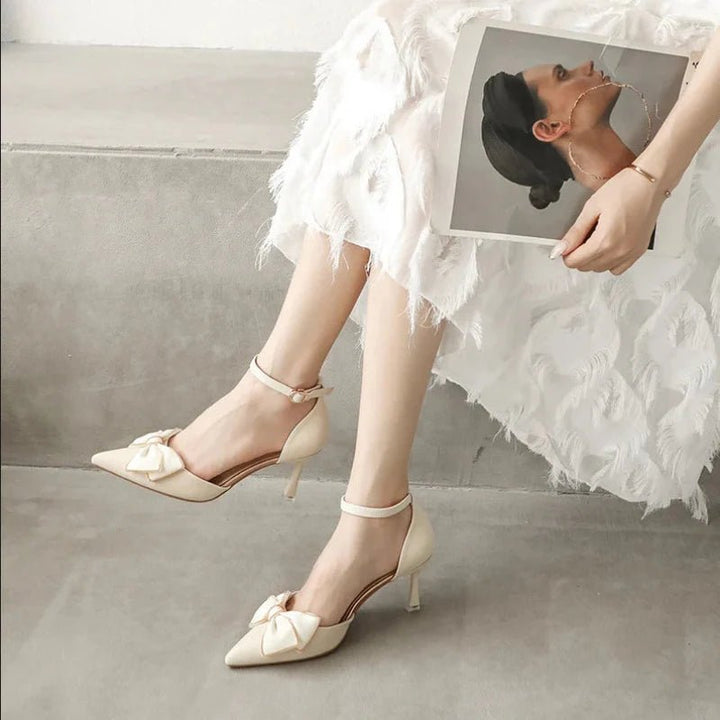 Élan D’Or Bow Stilletos - Weston Fletcher