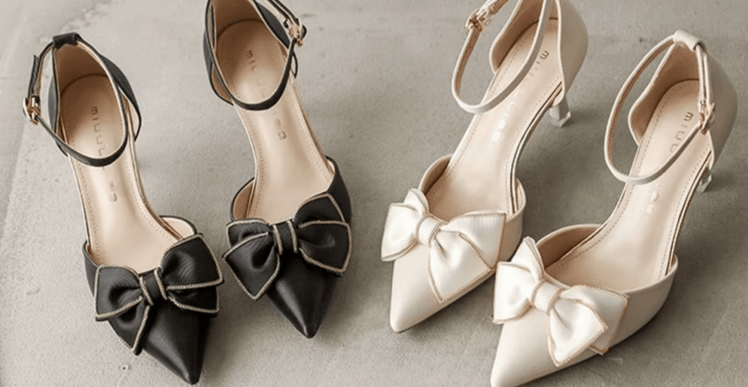 Élan D’Or Bow Stilletos - Weston Fletcher