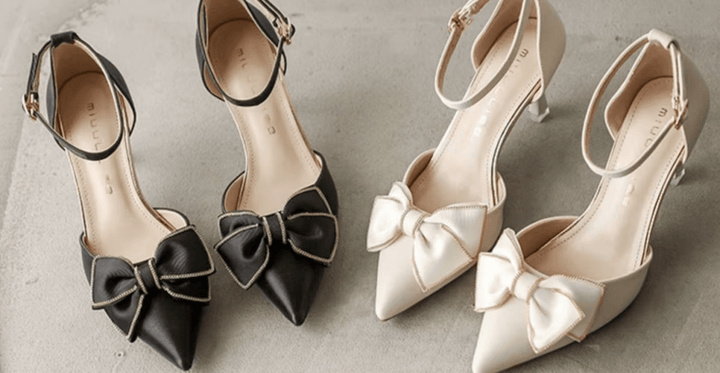 Élan D’Or Bow Stilletos - Weston Fletcher