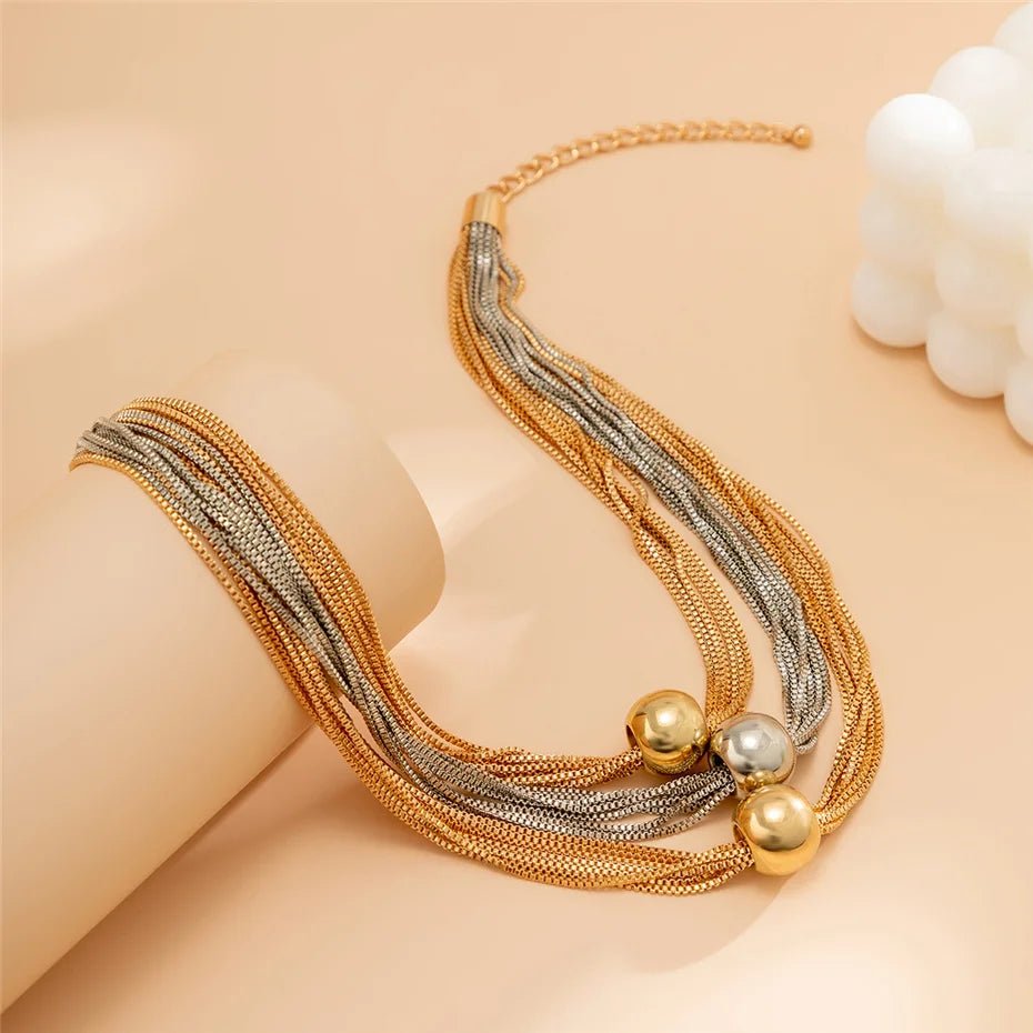 Elandra Cascading Drop Necklace - Weston Fletcher