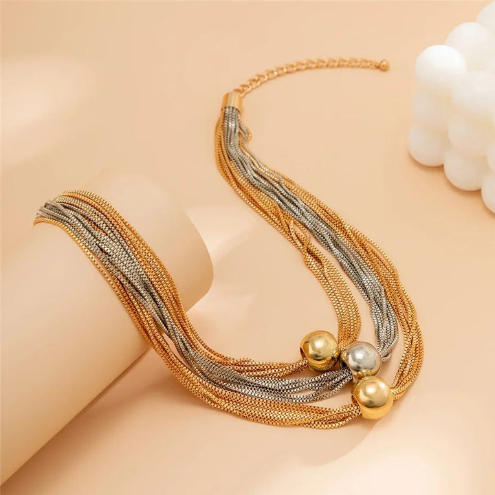 Elandra Cascading Drop Necklace - Weston Fletcher