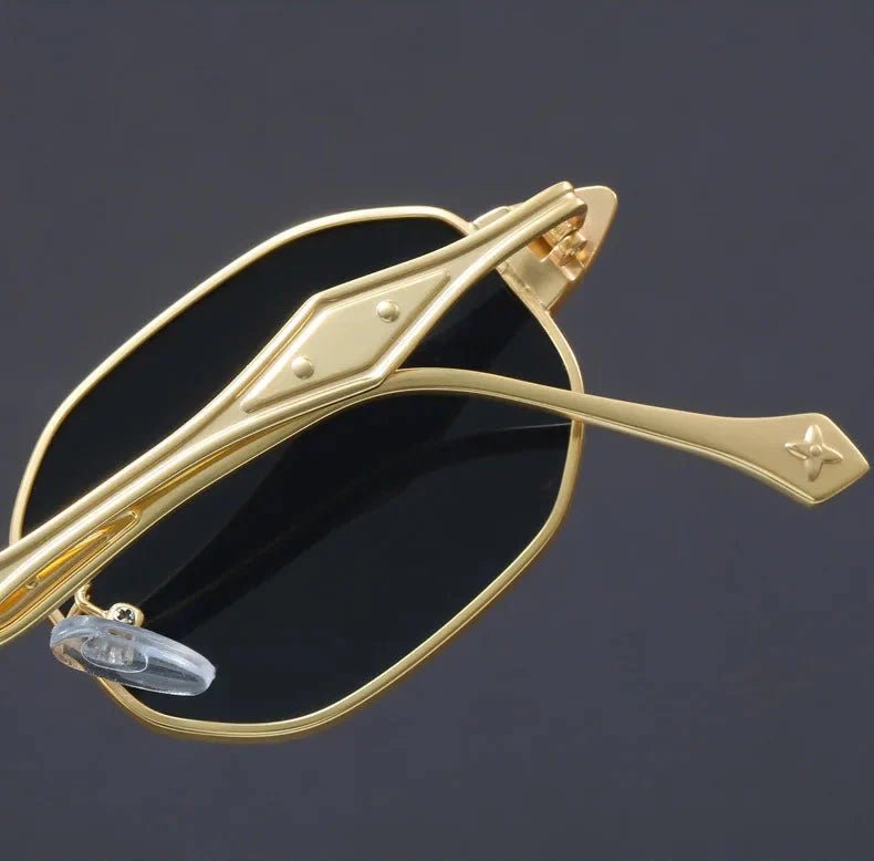 Elior Etched Metal Sunglasses - Weston Fletcher