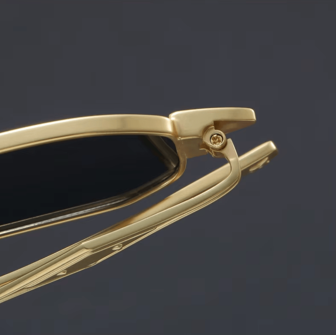 Elior Etched Metal Sunglasses - Weston Fletcher