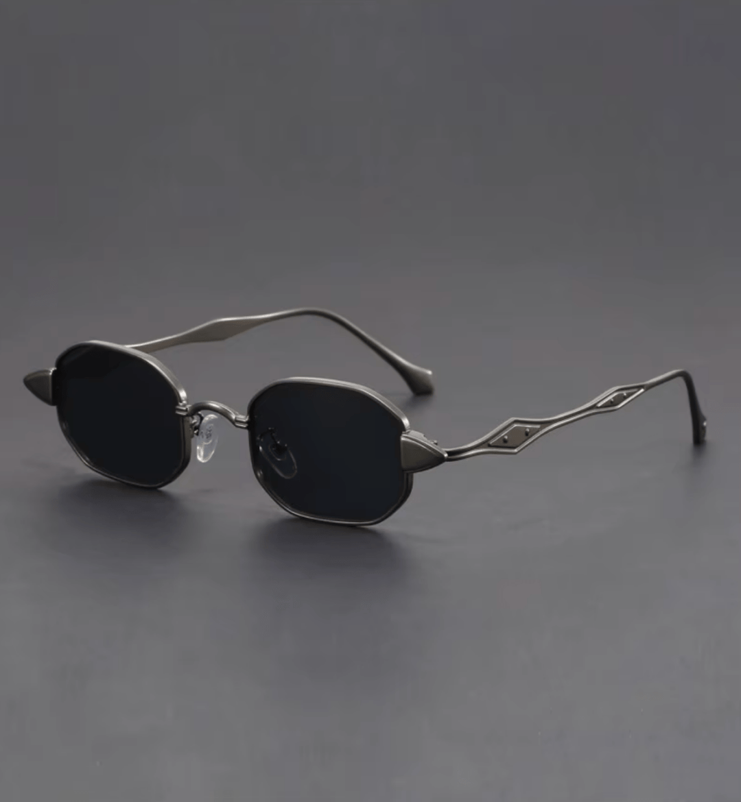 Elior Etched Metal Sunglasses - Weston Fletcher