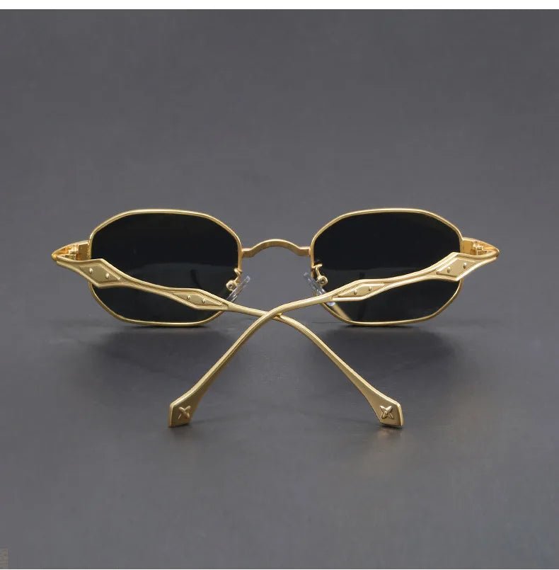 Elior Etched Metal Sunglasses - Weston Fletcher